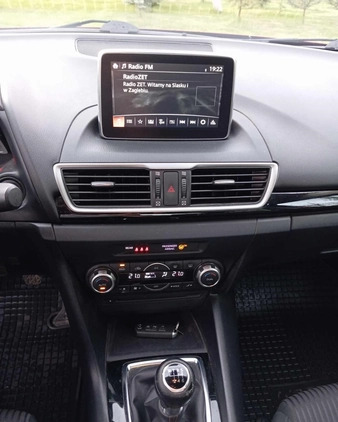 Mazda 3 cena 51000 przebieg: 121200, rok produkcji 2014 z Wysoka małe 137